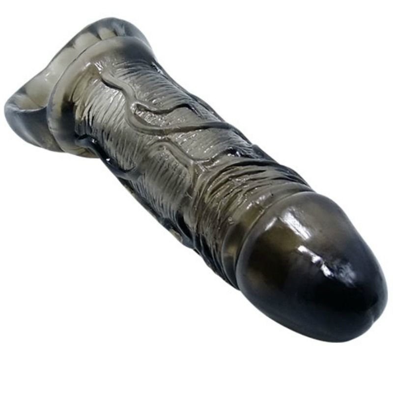 Baile - Guaina Estensione Pene con Cinturino per Testicoli 11.5 cm