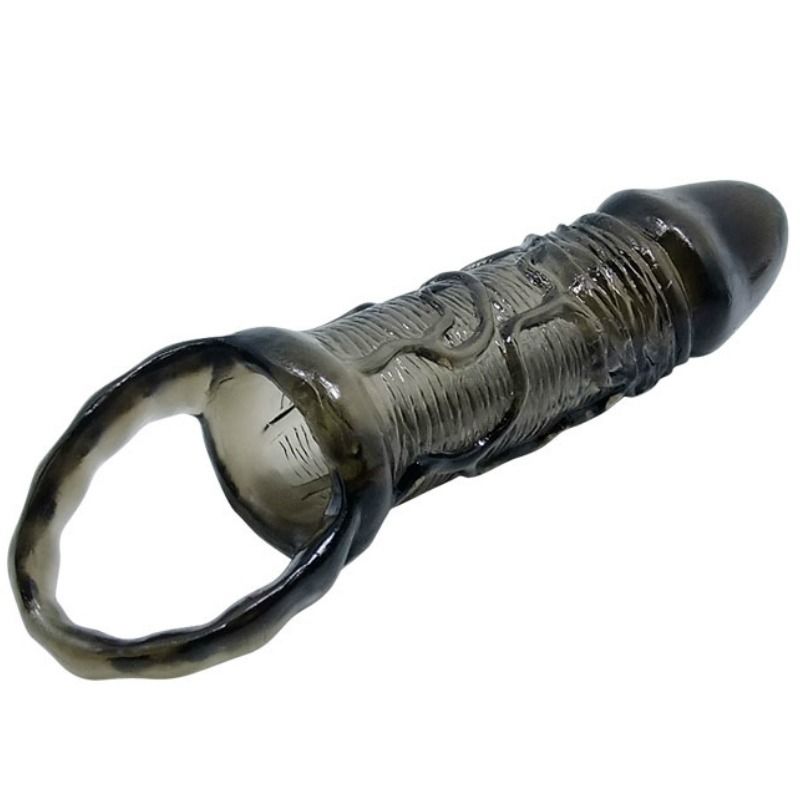 Baile - Guaina Estensione Pene con Cinturino per Testicoli 11.5 cm