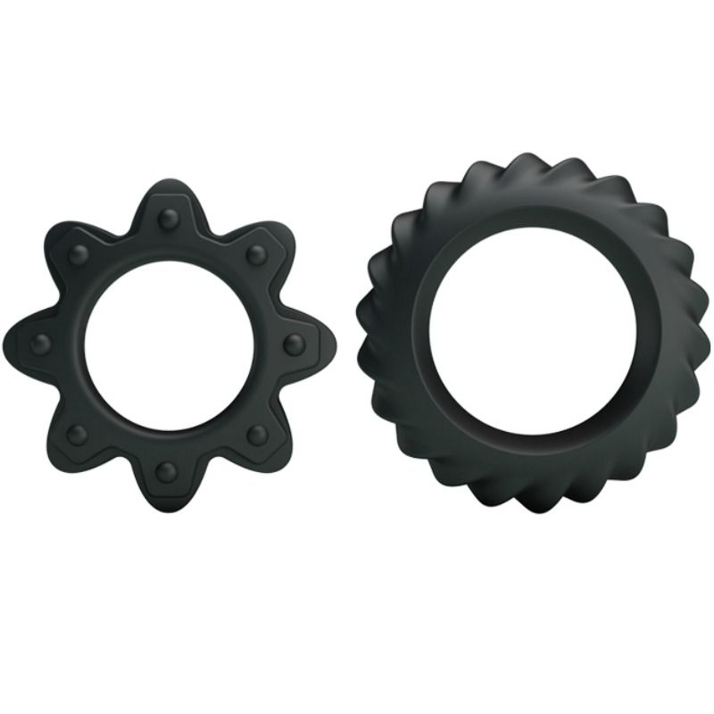 Baile - Kit 2 Anelli Fioriti in Silicone