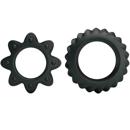 Baile - Kit 2 Anelli Fioriti in Silicone