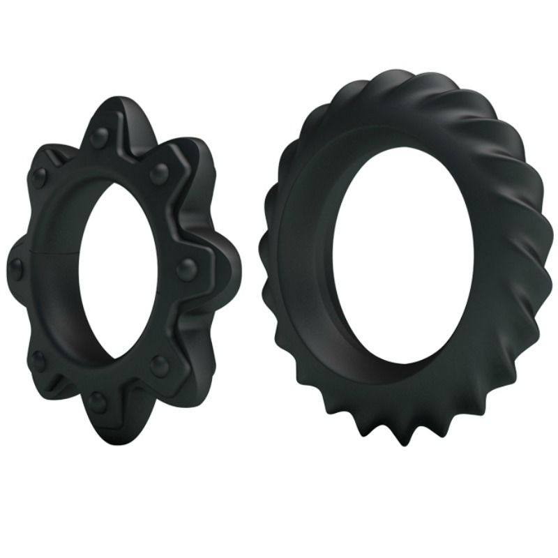 Baile - Kit 2 Anelli Fioriti in Silicone