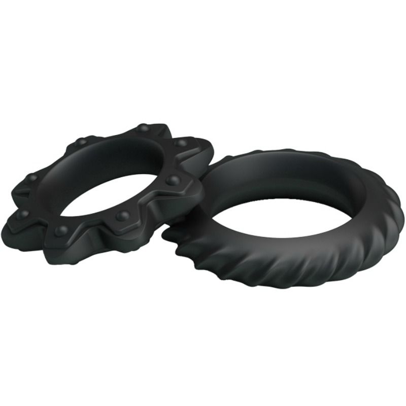 Baile - Kit 2 Anelli Fioriti in Silicone