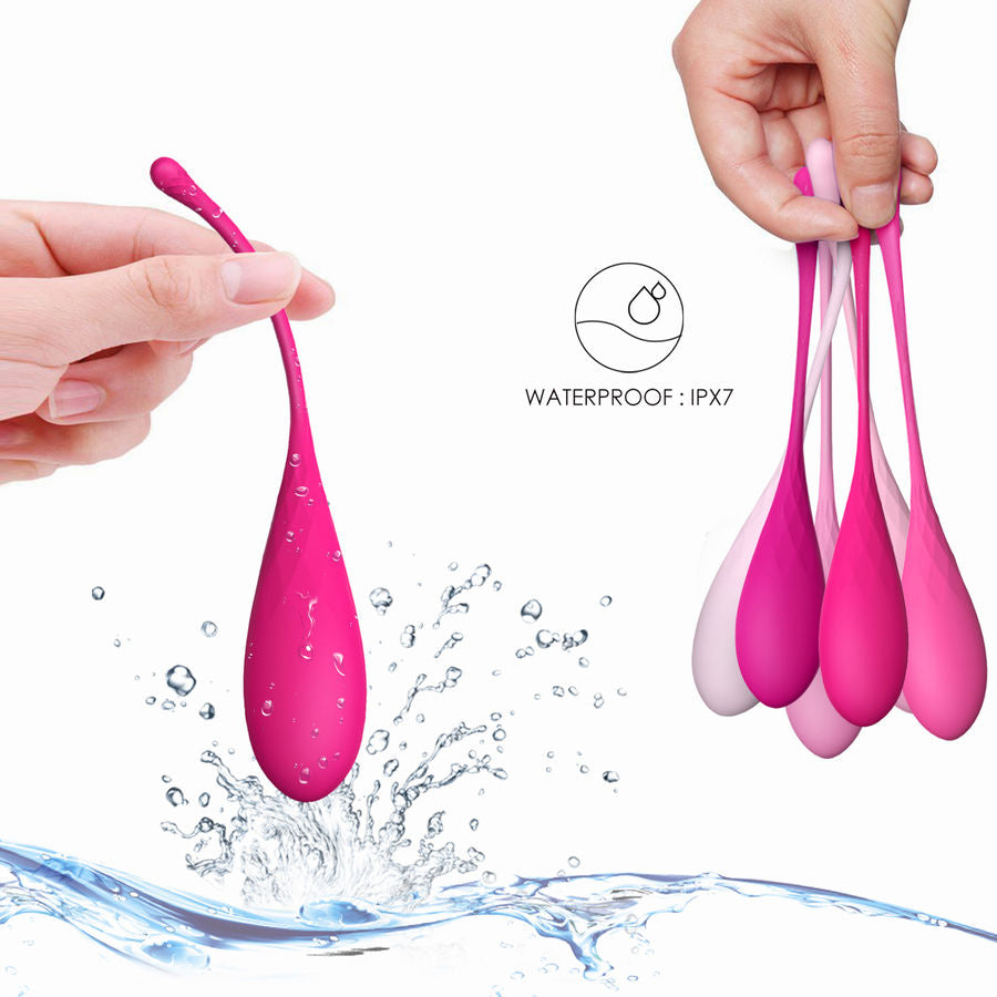Leslie - Set per Allenamento Muscoli Pelvici Kegel Fit 6 Pezzi