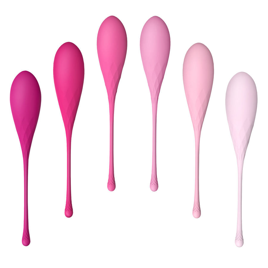 Leslie - Set per Allenamento Muscoli Pelvici Kegel Fit 6 Pezzi