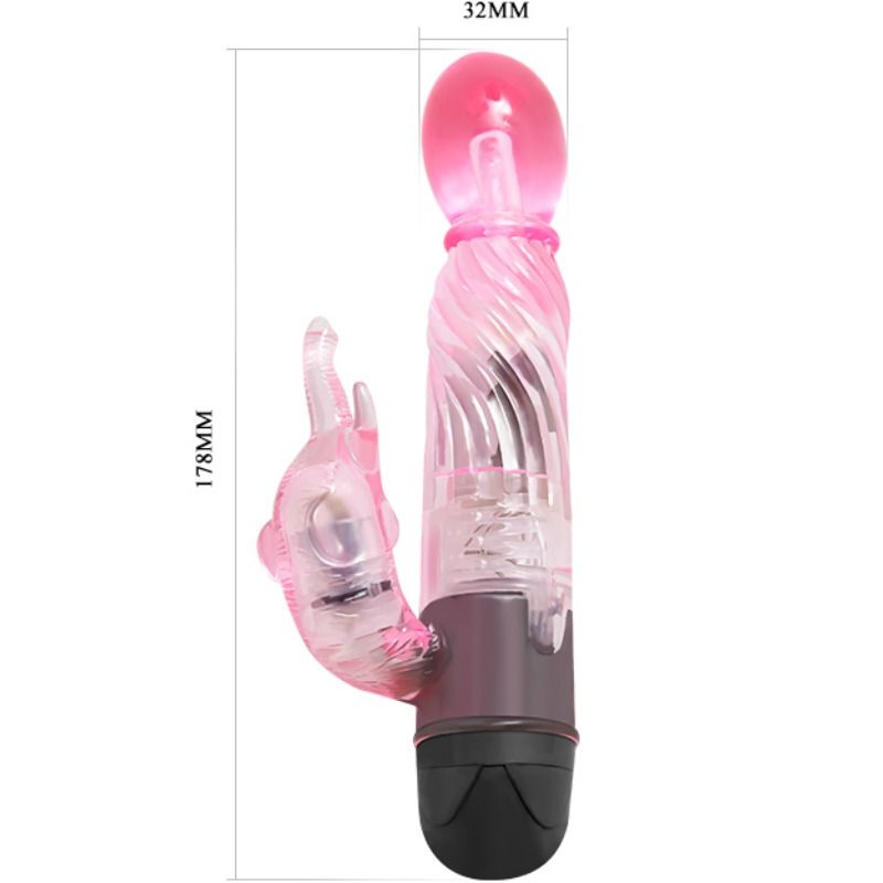Baile - Regalati un Tipo di Vibratore Amante con Coniglio Rosa 10 Modalit