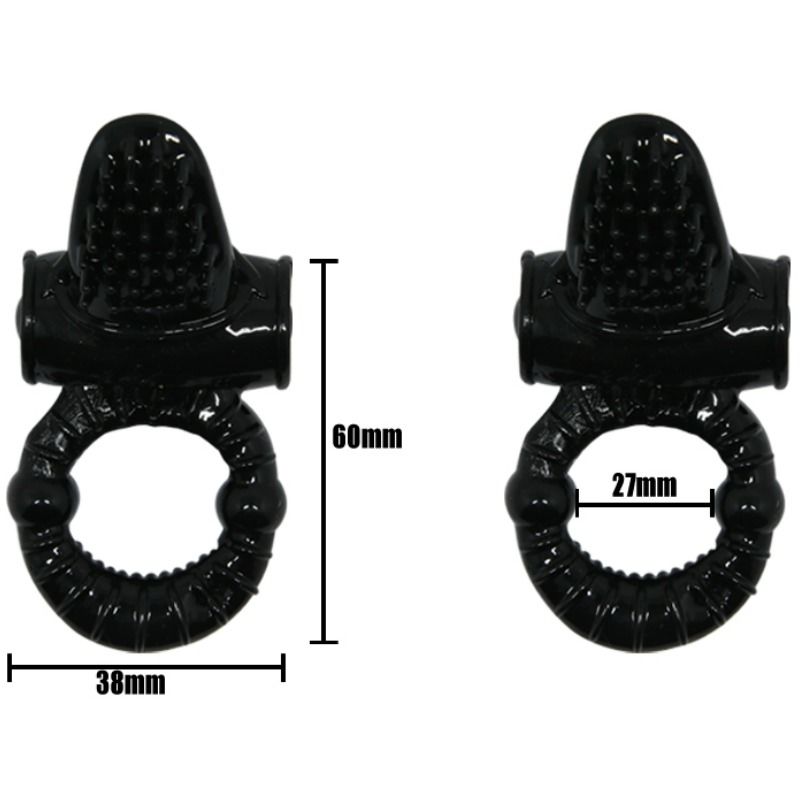 Baile - Anello Vibrante Sweet Ring con Coniglio Strutturato