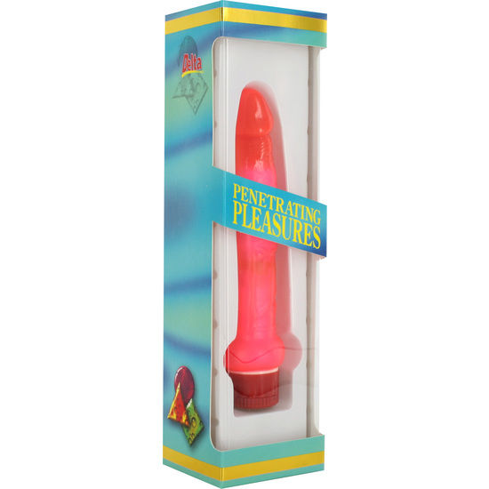 Seven Creations - Vibratore Anale Jelly Rosa Sottile