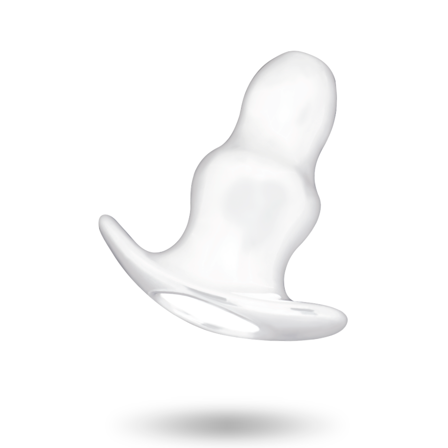 Addicted Toys - Dilatatore Anale Medio 9.5 Cm - Trasparente
