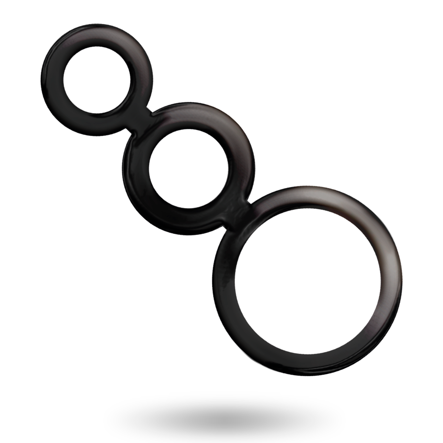 Addicted Toys - Set di Anelli per Pene - Fumo