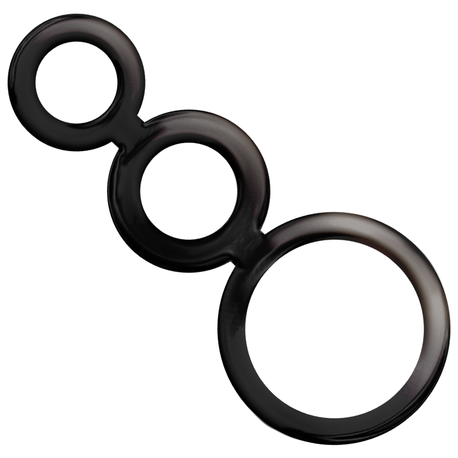 Addicted Toys - Set di Anelli per Pene - Fumo