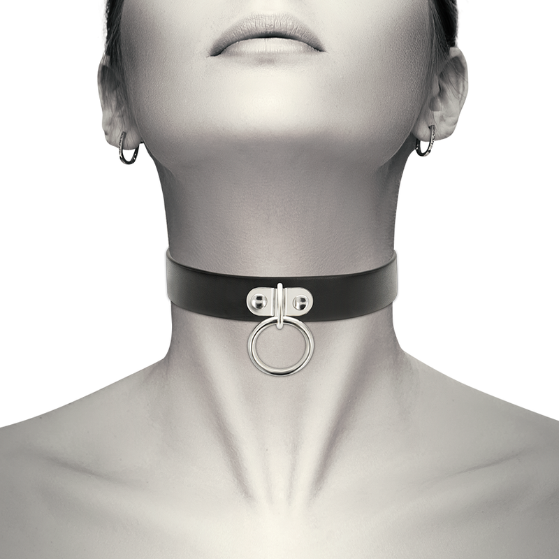 Coquette Chic Desire - Collana in Pelle Vegana Accessorio Fetish Donna