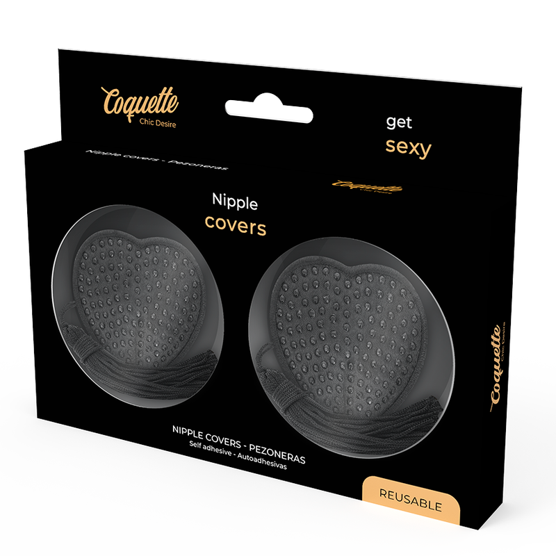 Coquette Chic Desire - Copri Capezzoli Neri